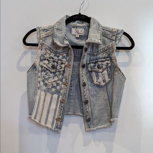 Denim vest